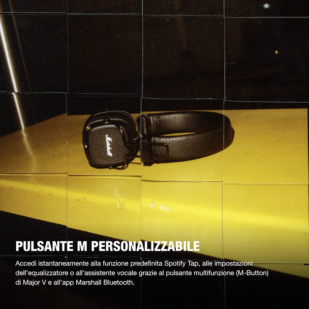 MARSHALL 1006832 - Bluetooth Kopfhörer Marshall Major V Schwarz