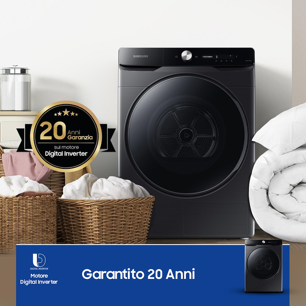 SAMSUNG DV16DG8600BVU3 - Wäschetrockner Frontlader 16kg