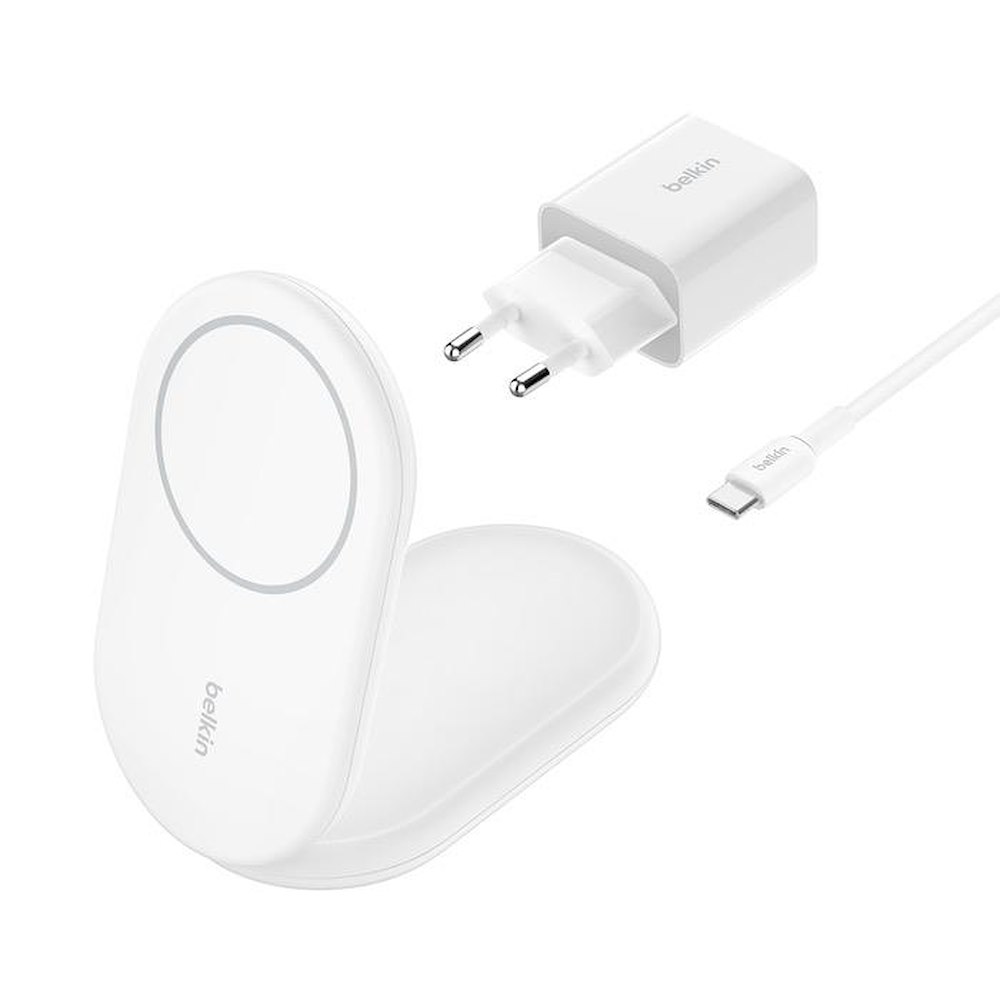 BELKIN WIZ028VFWH - Wireless Ladestation 2in1 Weiß