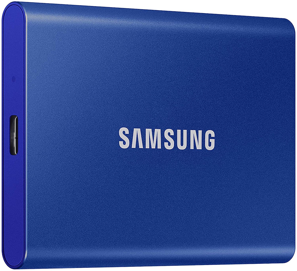 SAMSUNG MUPC1T0HWW - MUPC1T0HWW 0547058 SSD EST. PORTATILE 1TB 1GB/S T7 USB 3.1 BLU INDIGO