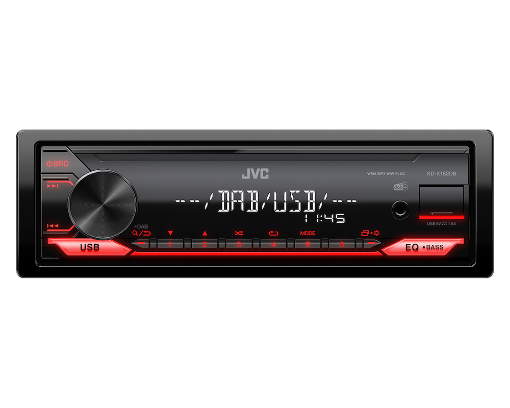 JVC KDX182DB - Digital Radio DAB+ Empfänger