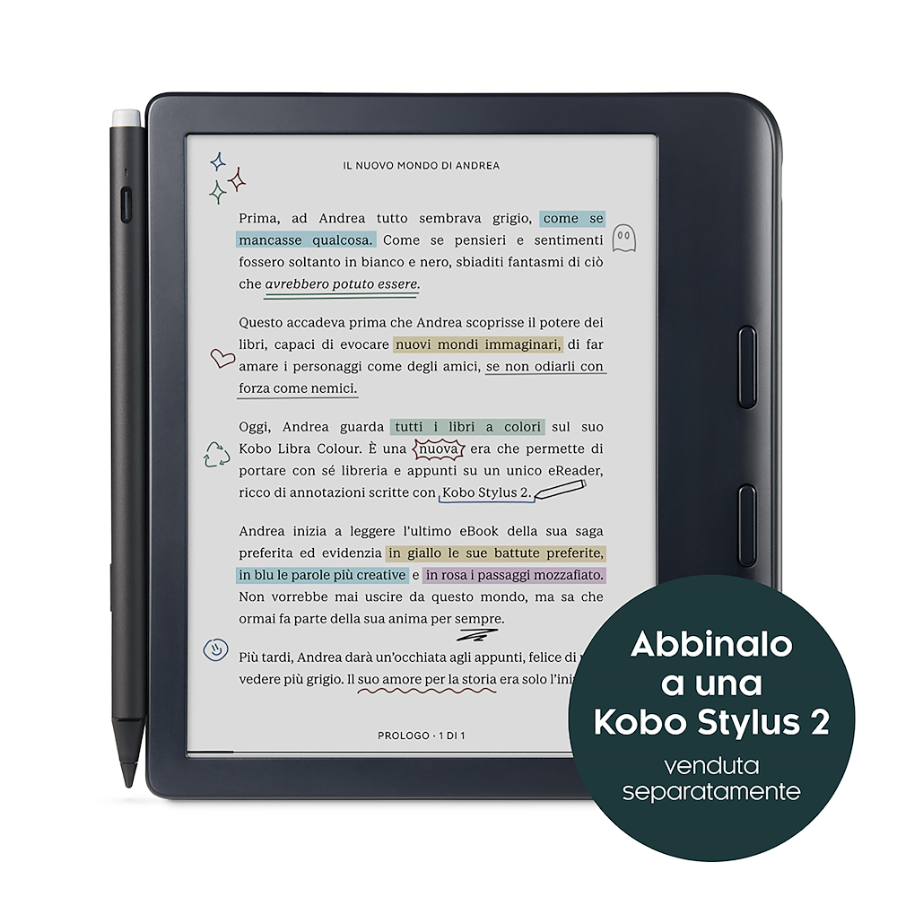KOBO N428KUBKKCK - Kobo Libra Colour E-Book Reader