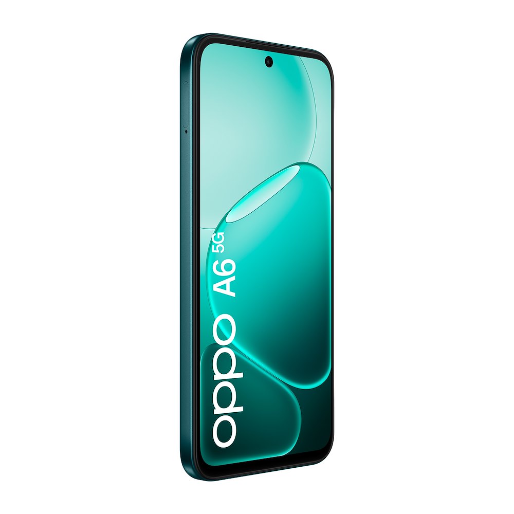 OPPO A65GSAPPHIREBLACK - 5G AI Smartphone mit Doppelkamera 50MP