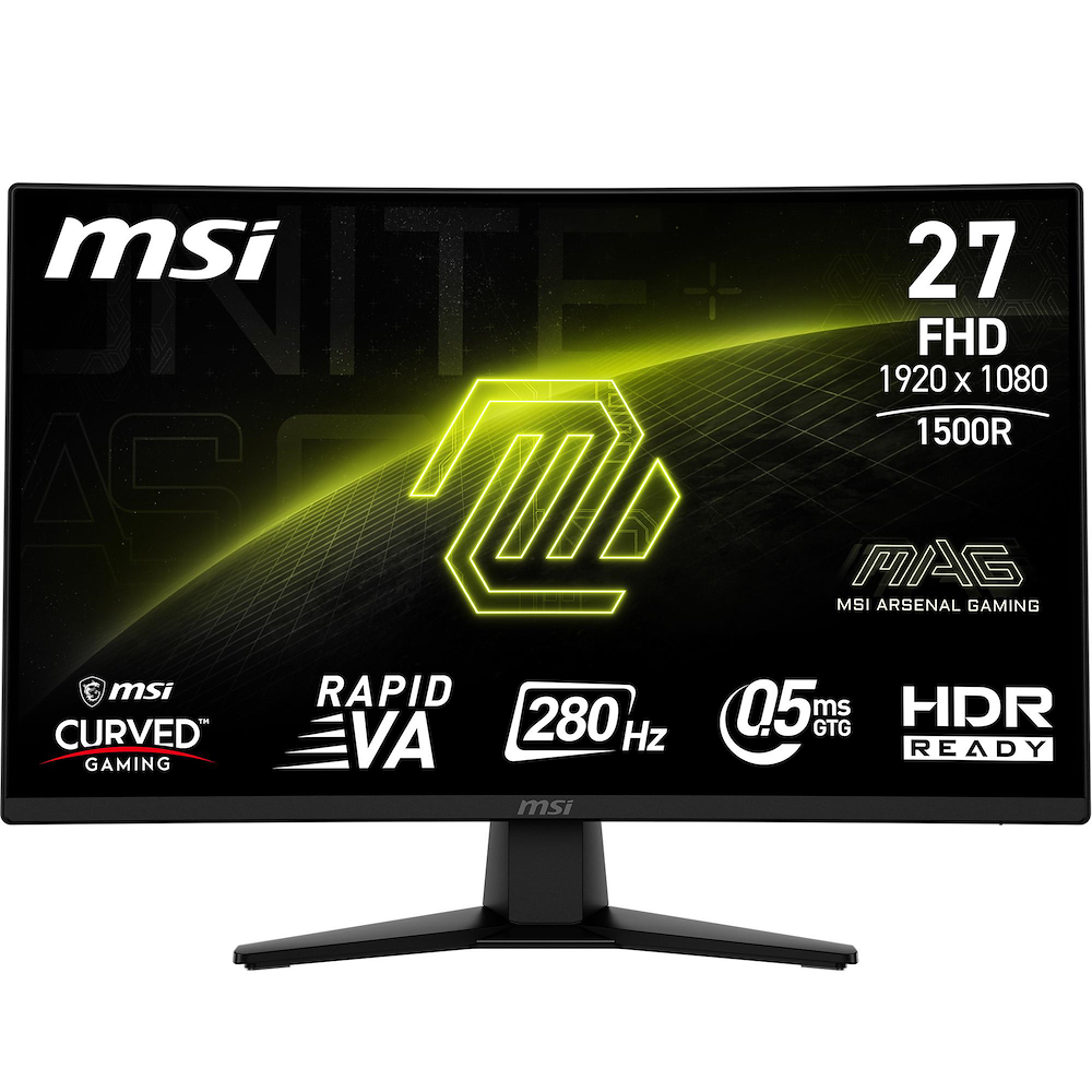 MSI MAG274CXF - Gebogener Monitor 27"FHD