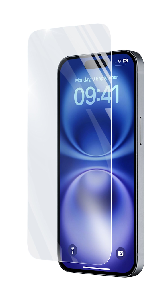 CELLULAR LINE TEMPGLASSIPH16 - Impact Glass iPhone 16 Schutzglas