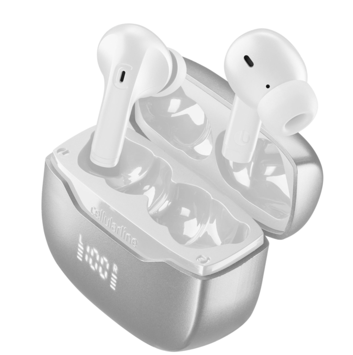 CELLULAR LINE BTKEYPROTWSW - Key Pro Bluetooth In-Ear Kopfhörer Weiß