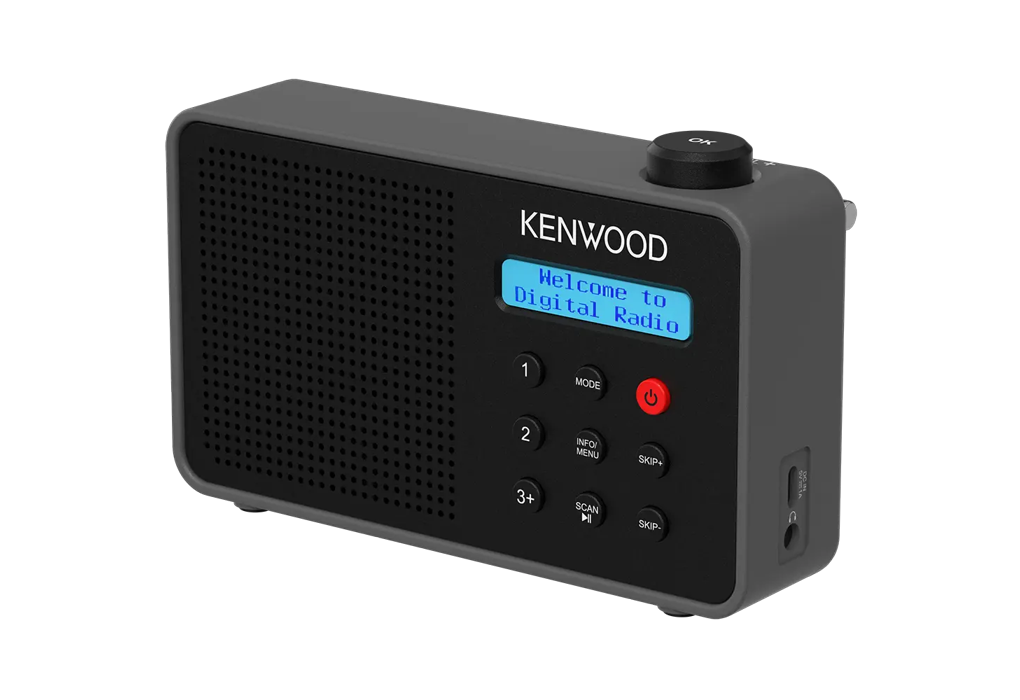KENWOOD CRM25DABB - Tragbares DAB+ Radio mit Bluetooth