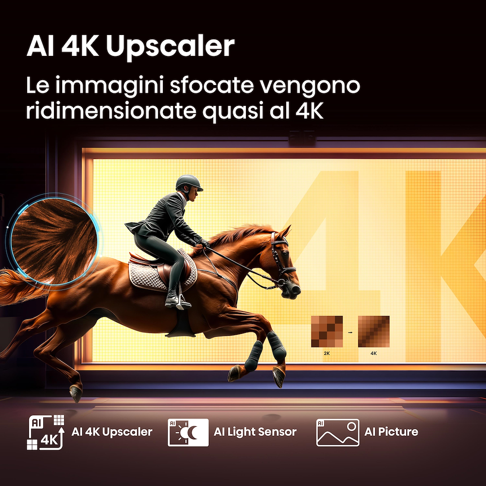 HISENSE 55E79Q - Smart TV QLED 55" 4K