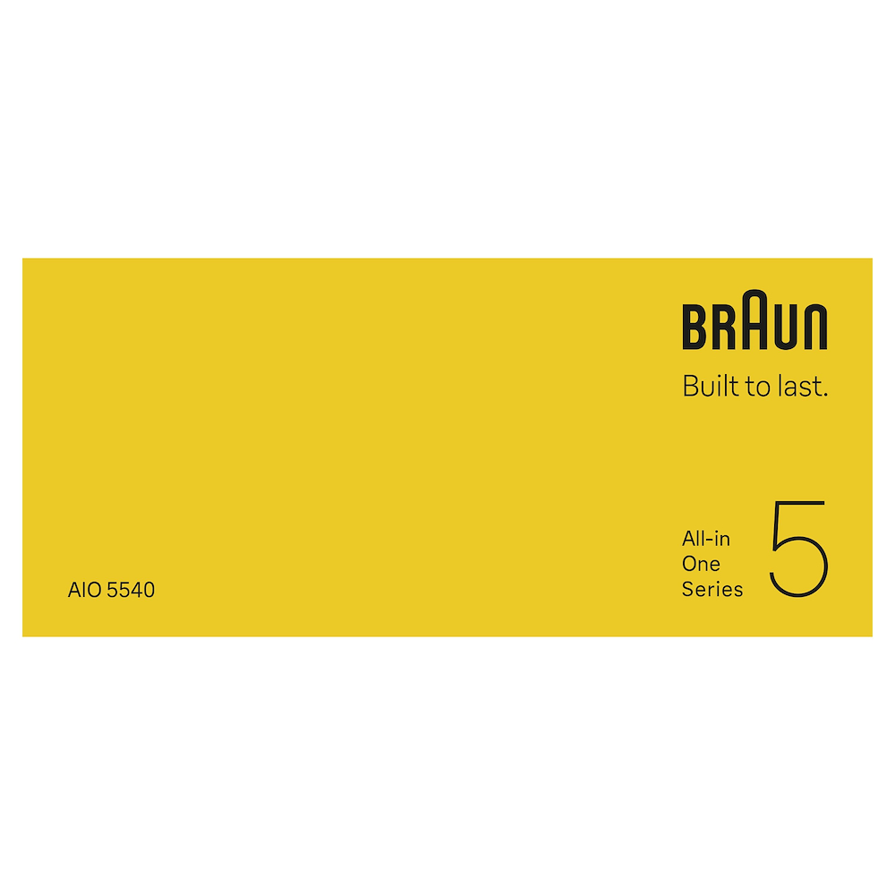 BRAUN AIO5540 - Braun All-in-One Trimmer 9in1 für Körperpflege