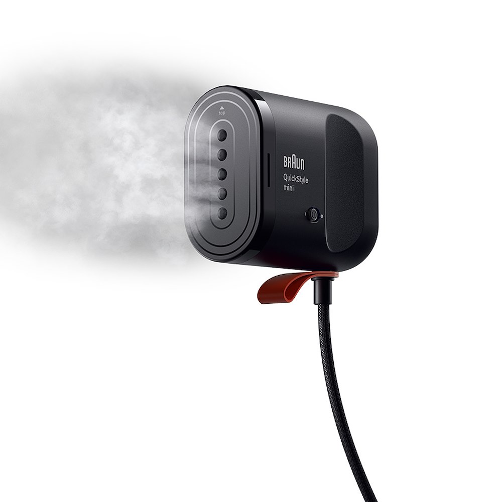 BRAUN GS1071BK - Kompaktes Dampfbügeleisen Schwarz