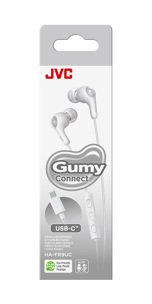 JVC HAFR9UCWU - Gumy Connect In-Ear Kopfhörer