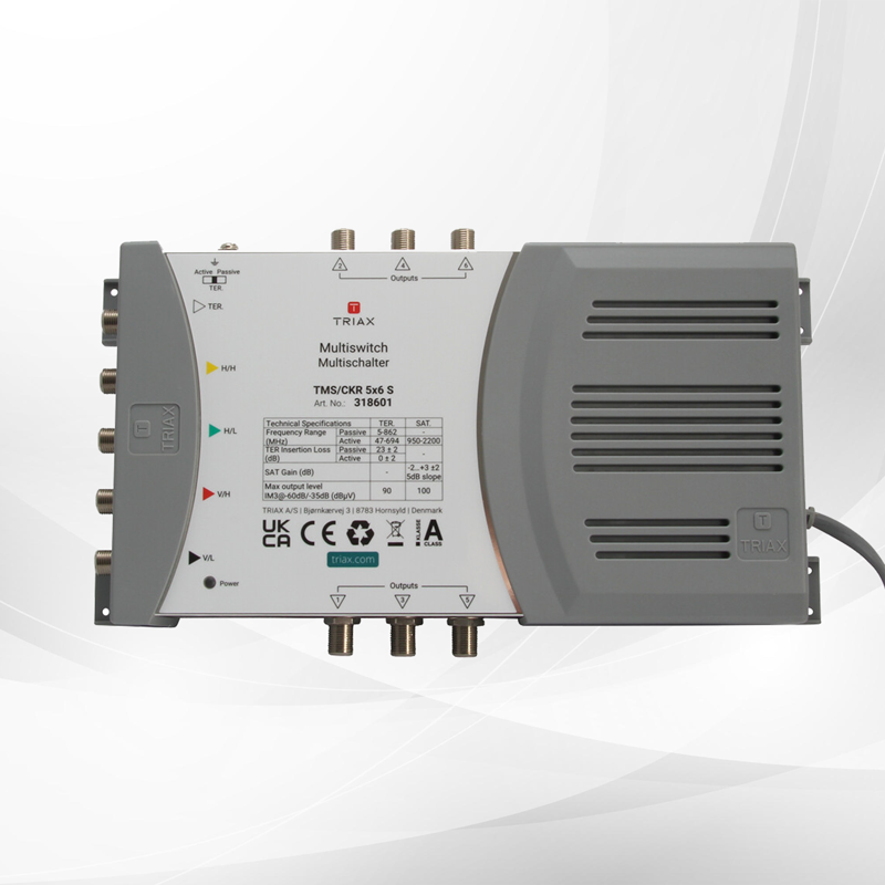 TRIAX TMS/CKR 5x6 S - TMS/CKR 5x6 S Multiswitch