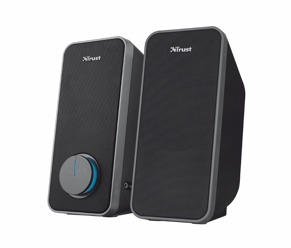 TRUST 20179 - 20179 0271507 CASSE PC 2.0 14W JACK 3.5MM NERO/GRIGIO