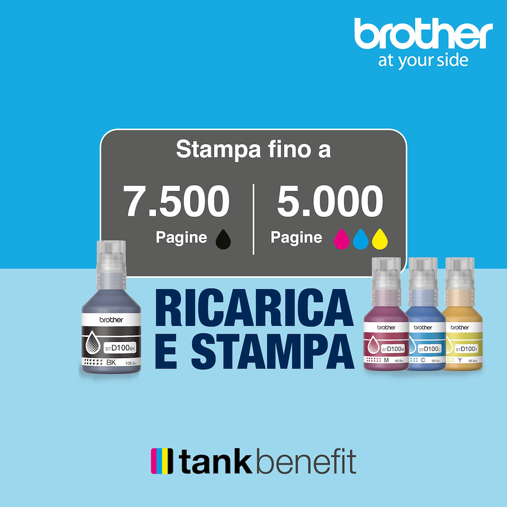 BROTHER DCPT580DWRE1 - Multifunktionsdrucker 16PPM