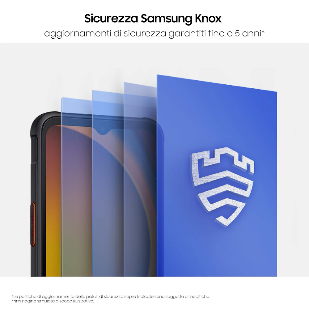 SAMSUNG SMG556BZKDEUE - Galaxy XCover7 5G 6+128GB Schwarz