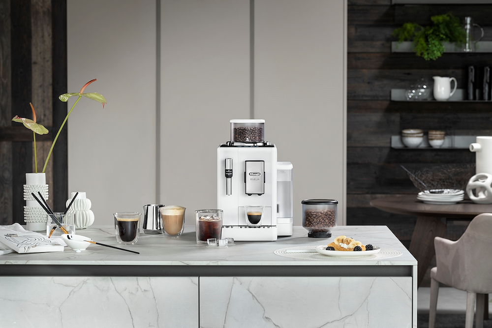 DE LONGHI EXAM44035W - De'Longhi Rivelia Kaffeevollautomat EXAM440.35.W