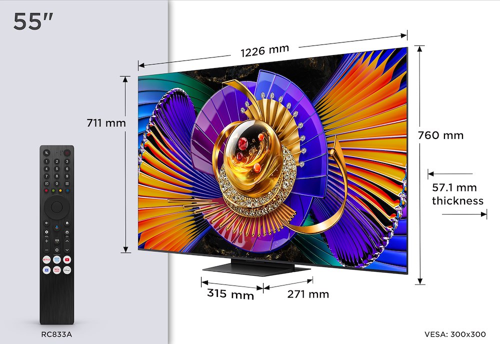 TCL 55C7L - TV SQLED Mini LED 55" 4K
