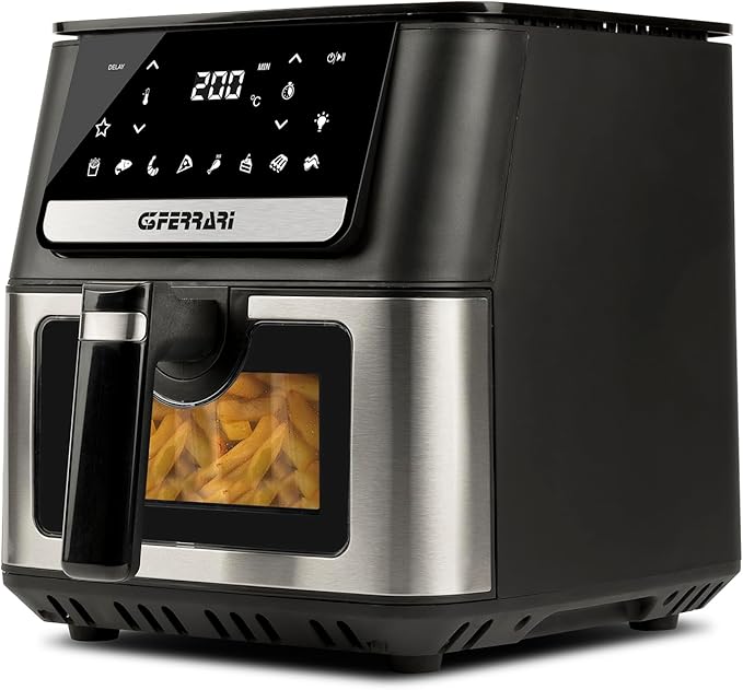G3 FERRARI G1020700 - Heißluftfritteuse 6,5 Liter Schwarz