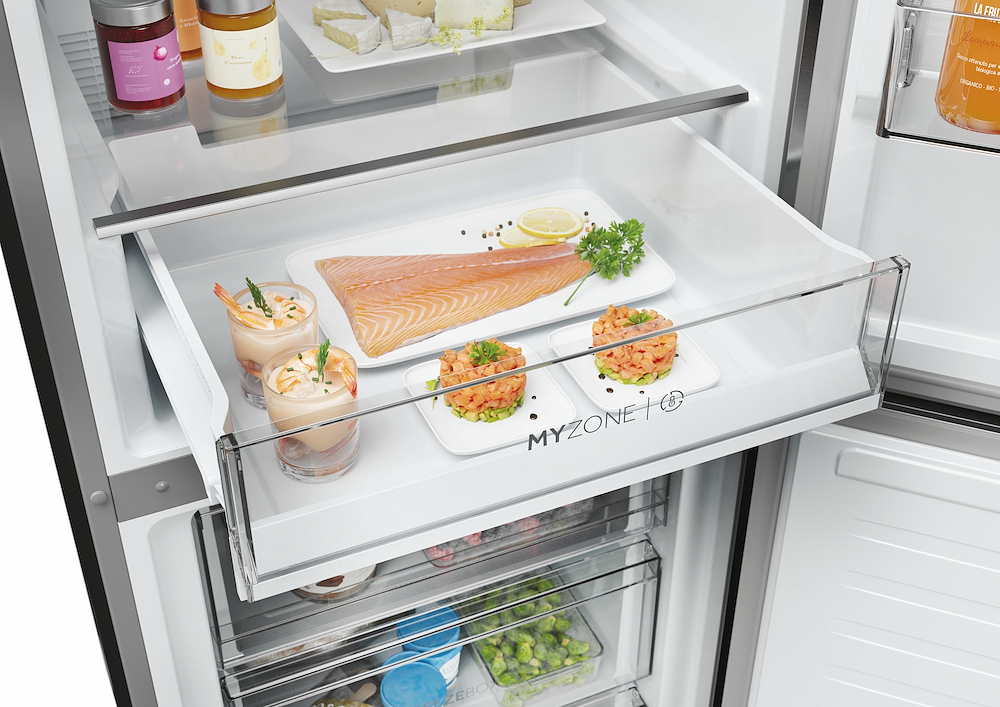 HAIER HDPW3620DNPD - Haier Combi Kühlschrank 406L NOFROST