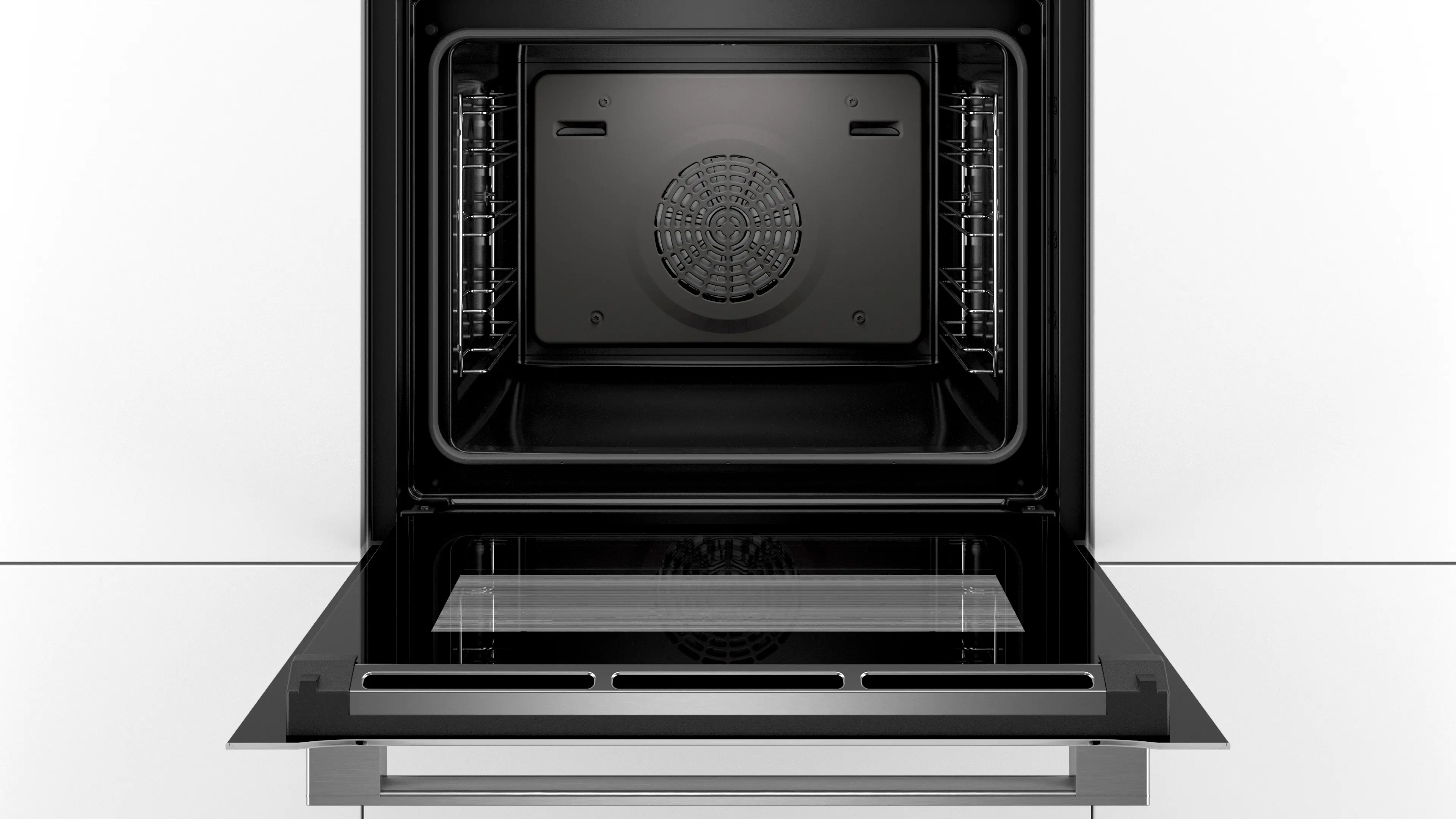 BOSCH HBG635BW1 - Serie 8 Einbau-Backofen weiß