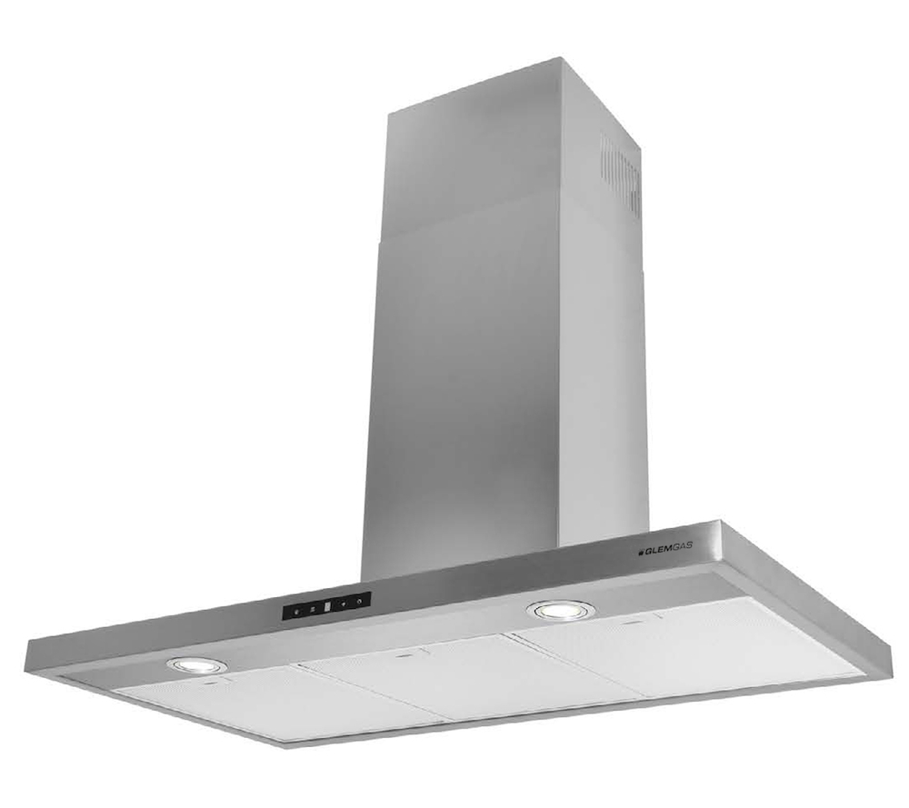 GLEM GAS DGC9TAC - Wandhaube Edelstahl 90 cm