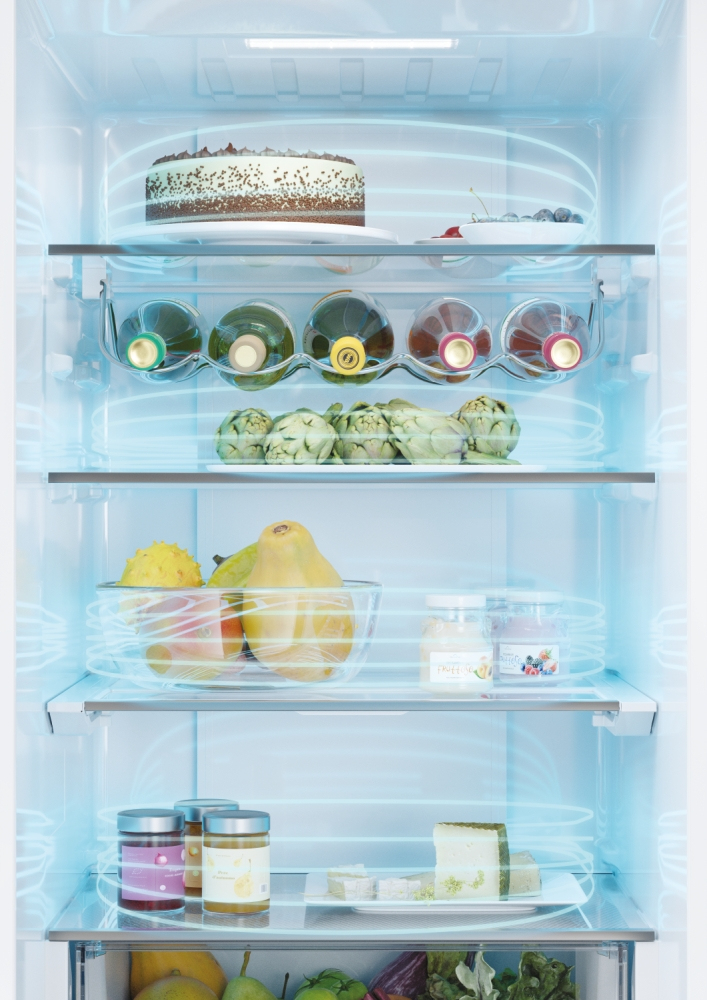 HAIER HDPW5620ANPK - Combi Kühlschrank 409 Lt Edelstahl