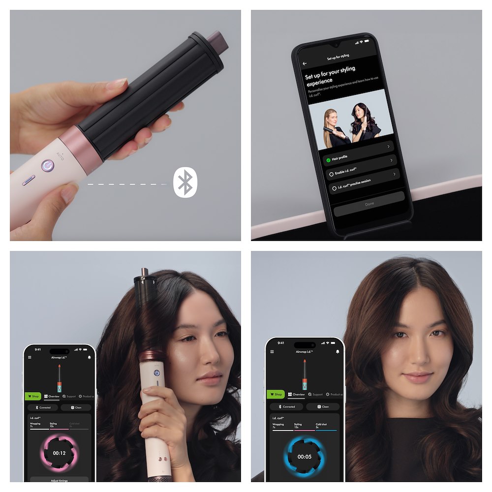 DYSON AIRWRAPCOANDA2XLISCIMOSSICOPPE - Multistyle Haarschnitt glatt und gewellt