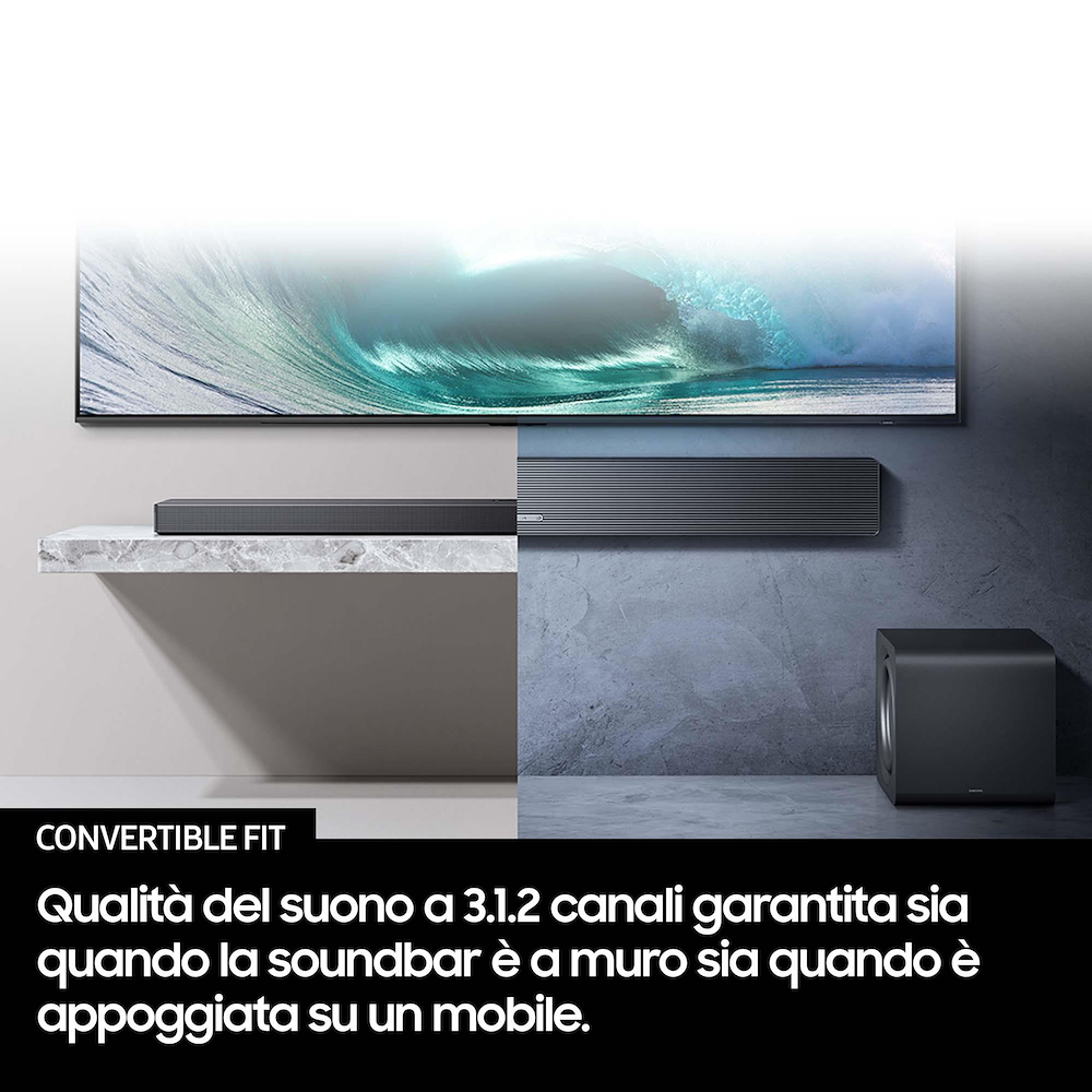 SAMSUNG HW-QS700F/ZF - Soundbar 3.1.2 Atmos Wireless