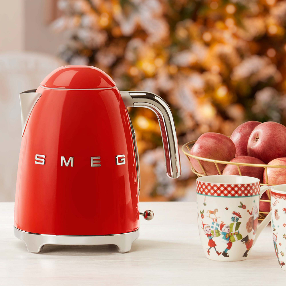 SMEG KLF03RDEU - Wasserkocher im 50er Jahre Stil Rot