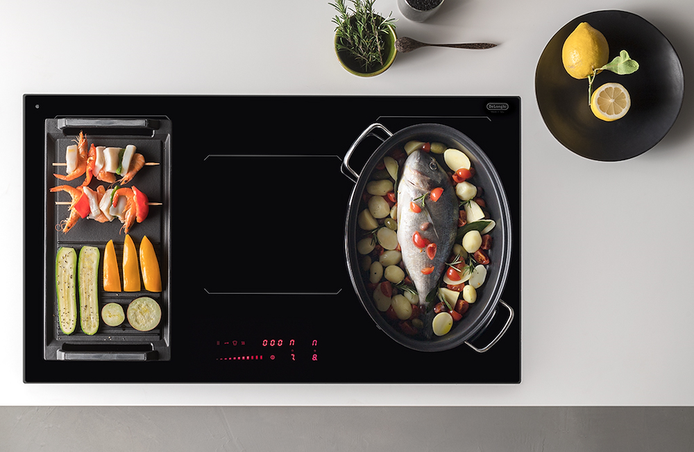 DE LONGHI SLI302 - Induktionskochfeld 30cm mit Schwarzglas