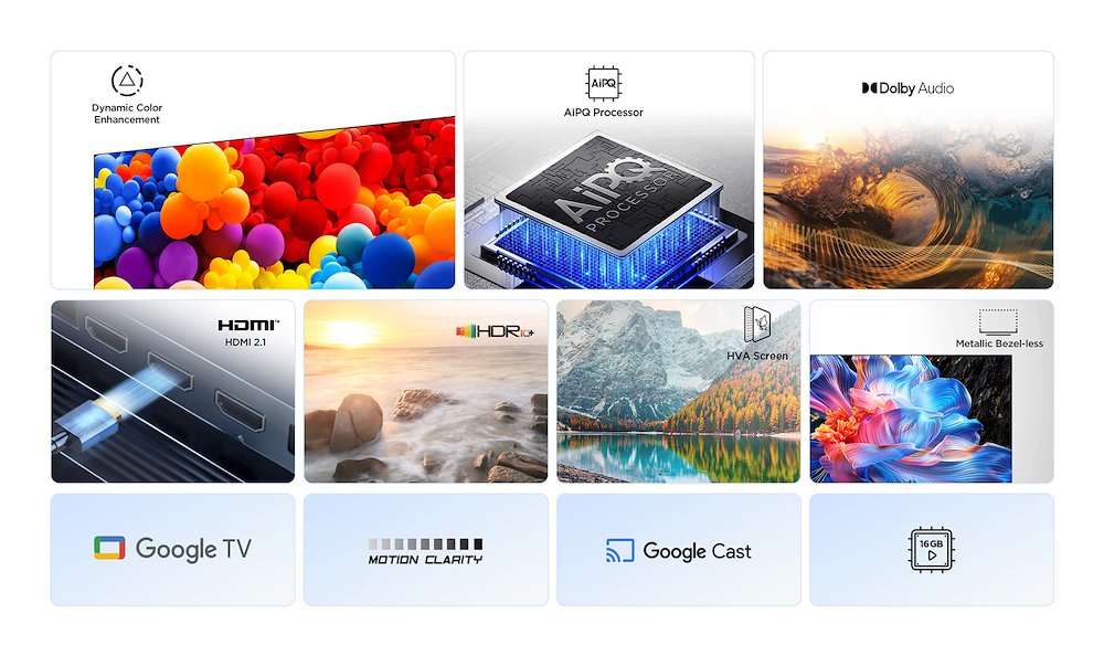 TCL 50P69K - 50P69K 0720938 TV LED 50"UHD 4K DVBT2/S2 SMART GOOGLE TV