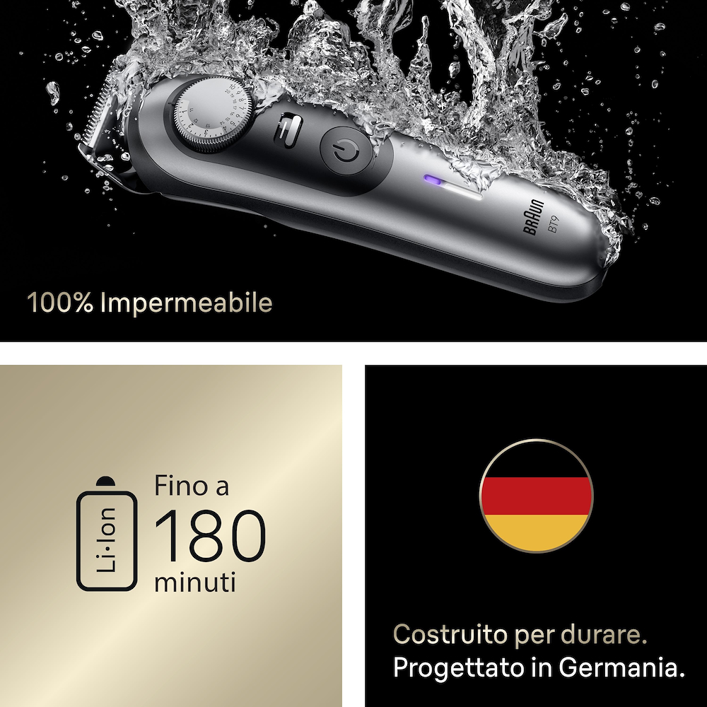 BRAUN BT9520 - Braun Barttrimmer Series 9 mit ProBlade