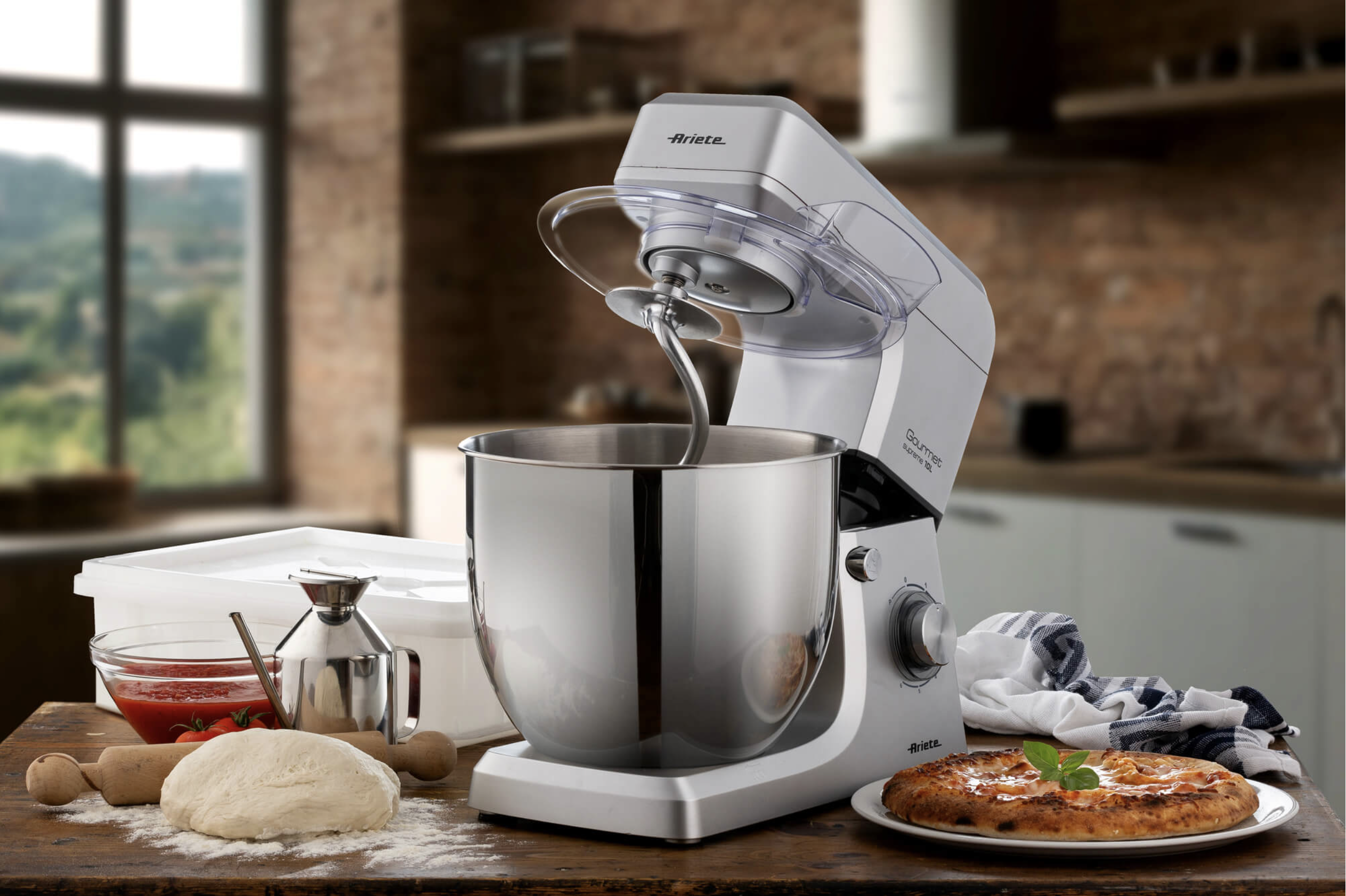 Ariete 1576 - Gourmet Supreme Küchenmaschine 10L