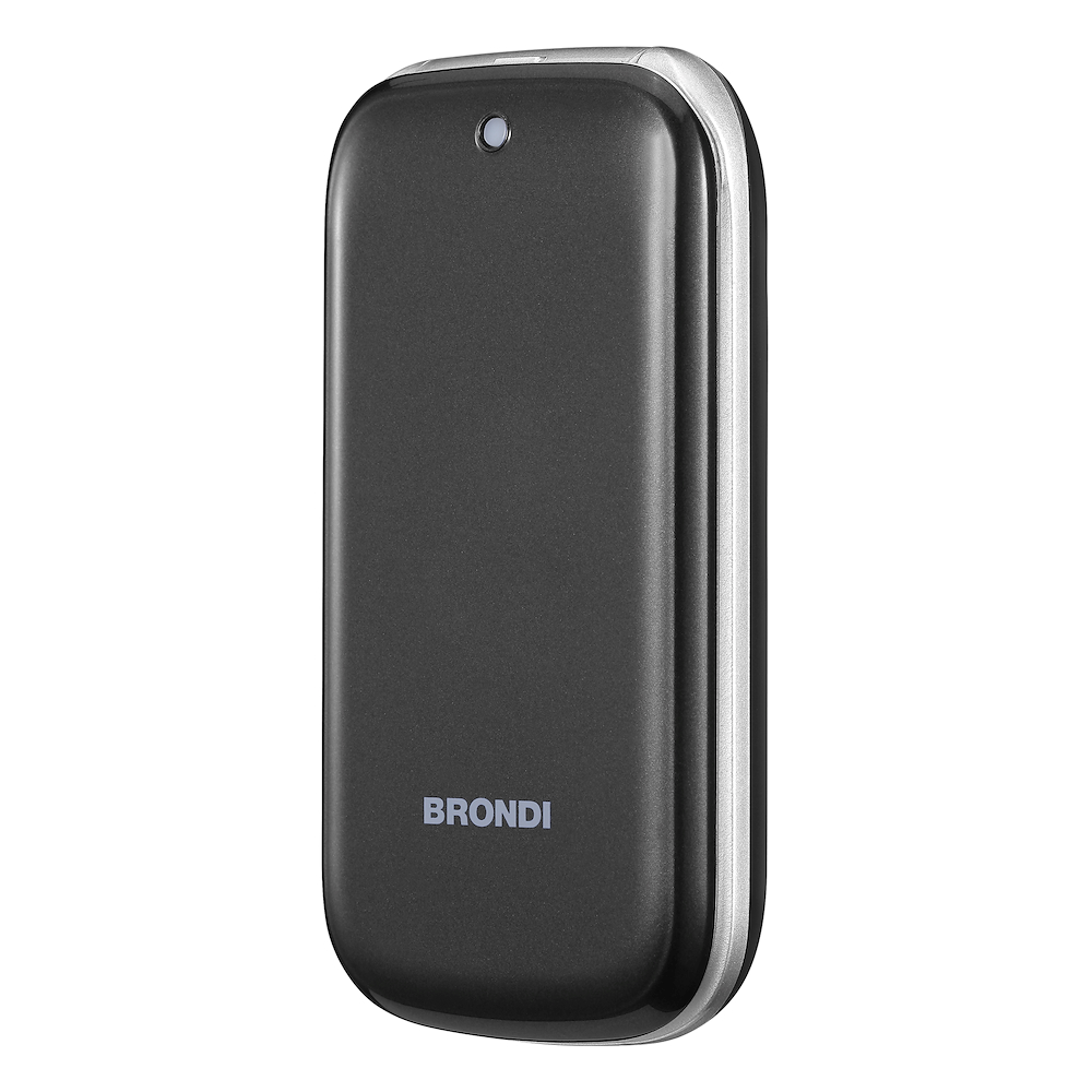 BRONDI STONEPIUNERO - Dualsim Telefon 2.4" Schwarz mit Bluetooth