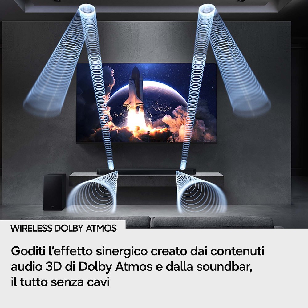 SAMSUNG HW-Q600H - Soundbar 3.1.2 Kanäle