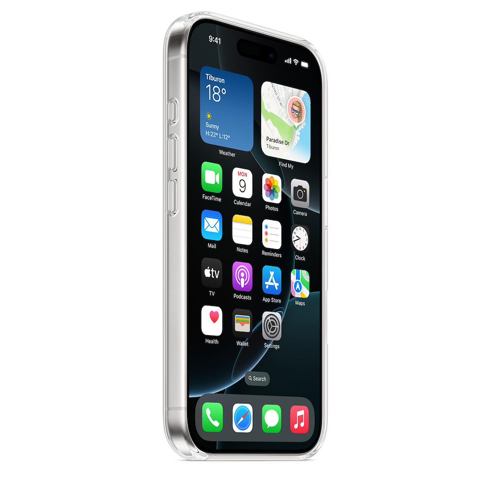 APPLE MA7E4ZMA - Transparente MagSafe Hülle für iPhone 16 Pro