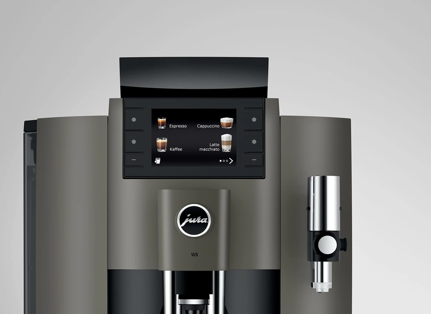 JURA 15550 - W8 Dark Inox Kaffeevollautomat
