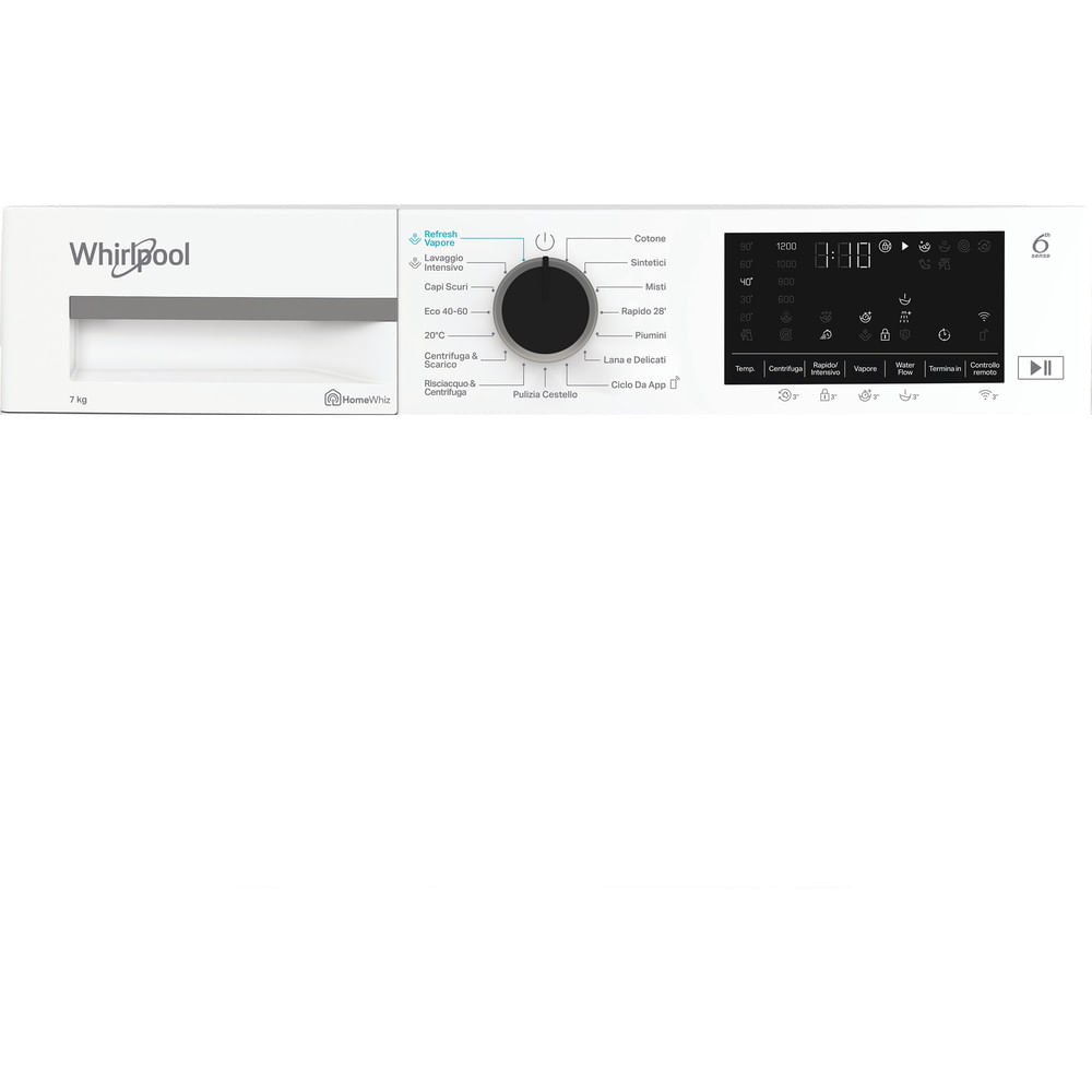 WHIRLPOOL WAM762WBIT - Slim Waschmaschine 7KG