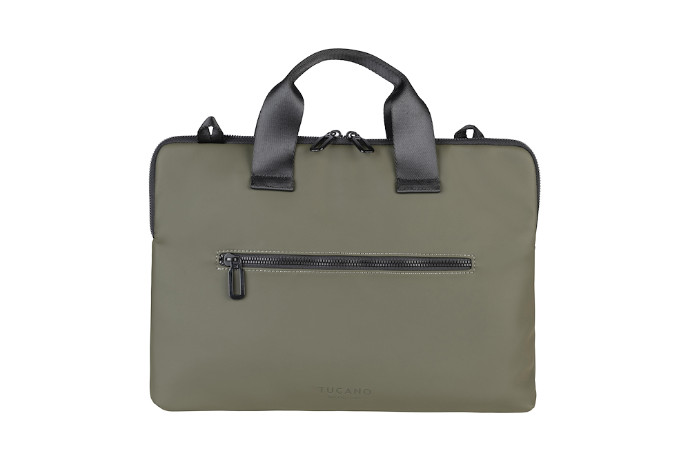 TUCANO BSGOM1314VM - Slim Tasche in grün für Laptops