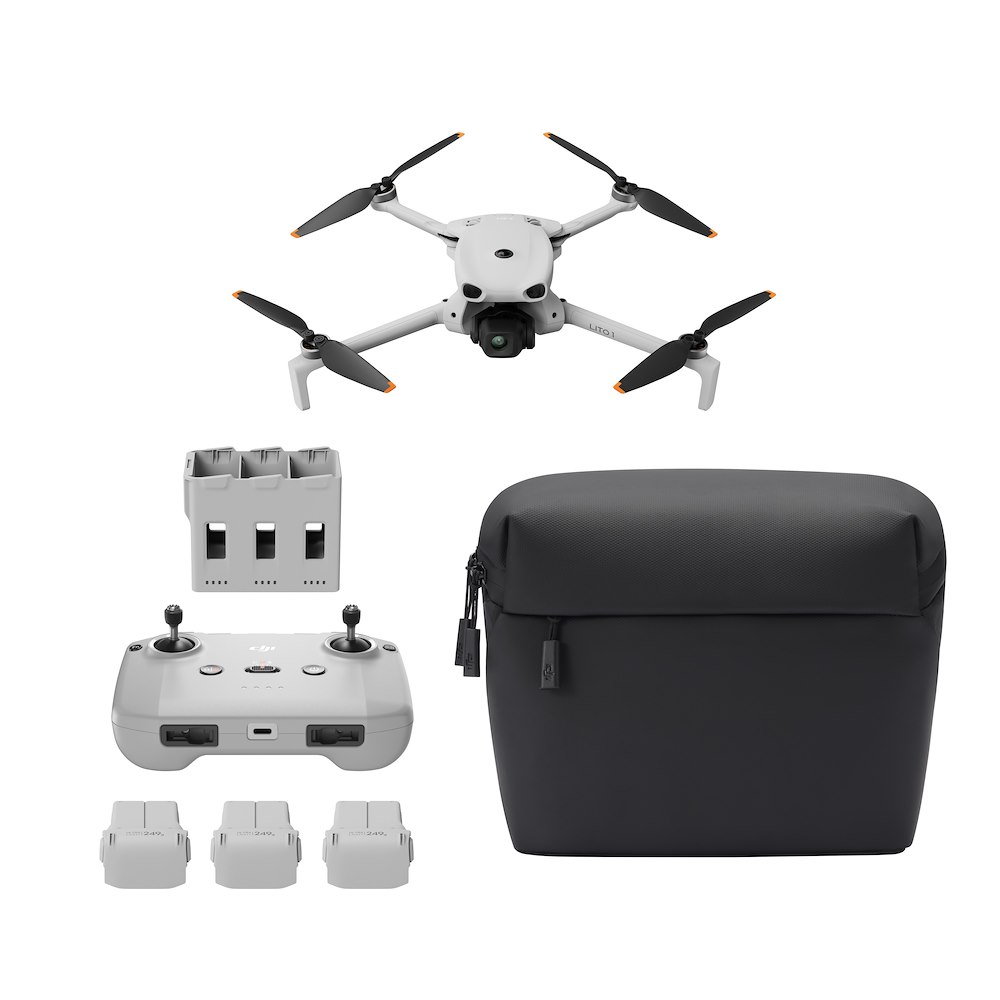 DJI LITOX1FLYMORECOMBORCN3 - Premium Drohne für Anfänger