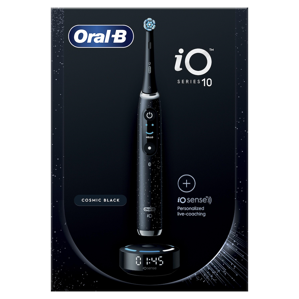 ORAL-B IO10BLACK - Oral-B iO Series 10 Elektrische Zahnbürste Cosmic Black