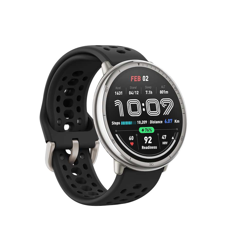 AMAZFIT ACTIVE2ROUNDBLACK - Amazfit Active 2 Smartwatch