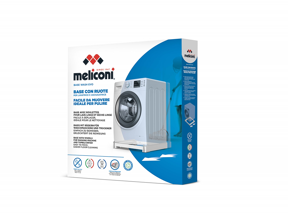 MELICONI 656146 - Basis für Waschmaschine Wash Evo