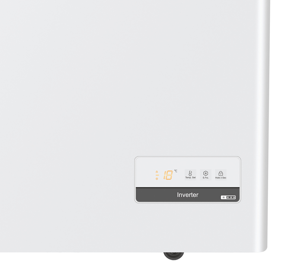 HAIER HCE251E - HCE251E Gefrierschrank 248L Weiß