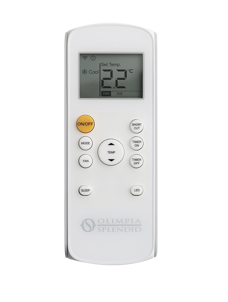 SPLENDID DOLCECLIMACOMPACT10MBBWIF - 2.6KW Klimagerät mit WiFi