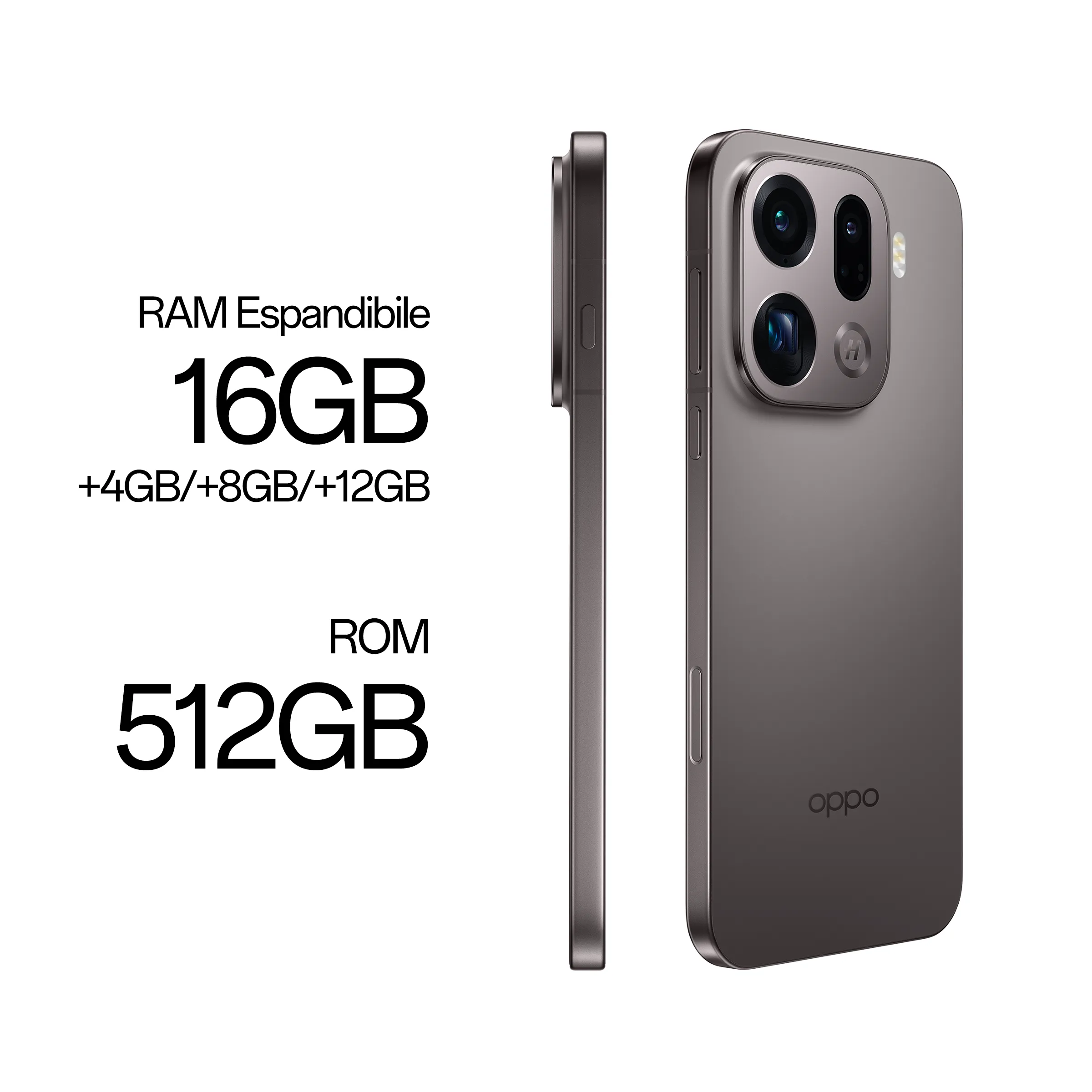 OPPO FINDX9PRO5GTITANIUMCHARCO - Find X9 Pro Smartphone Titanium Charcoal