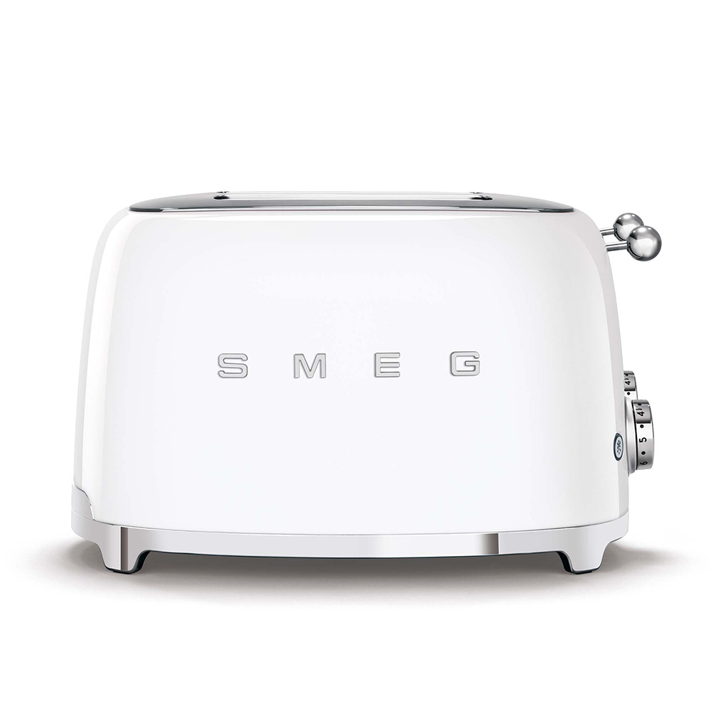 SMEG TSF03WHEU - Toaster 4 Scheiben Vintage