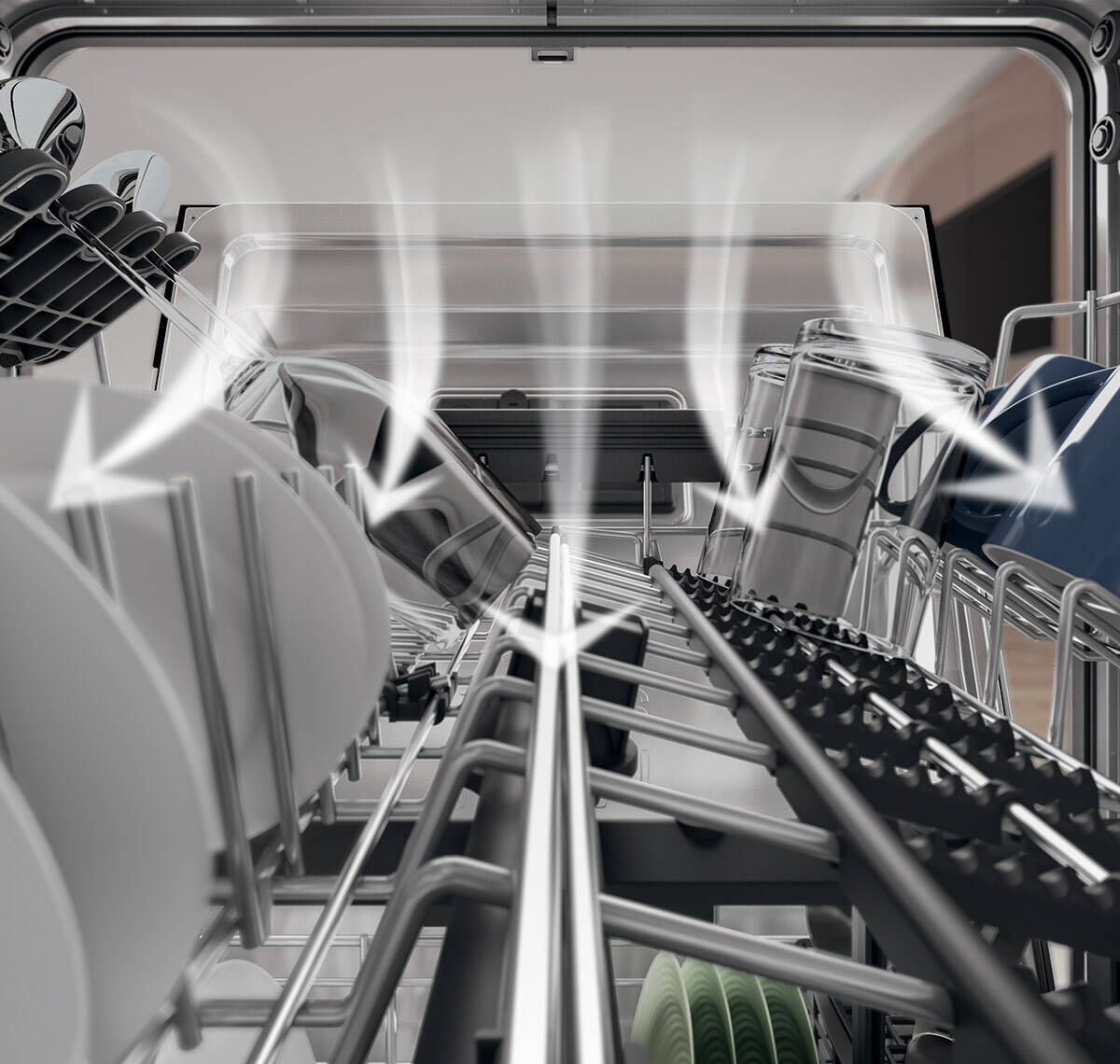 HOTPOINT-ARISTON HA6IA14BN7A0 - Einbaugeschirrspüler 14 Maßgedecke