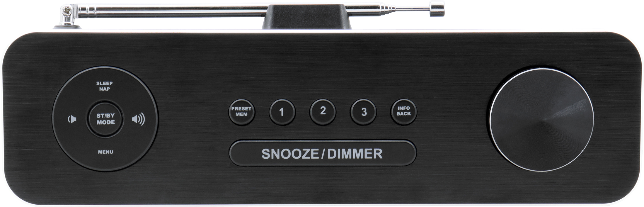 SOUNDMASTER AA41292 - DAB700SW – Tragbares DAB+/UKW-Radio mit Bluetooth in Schwarz