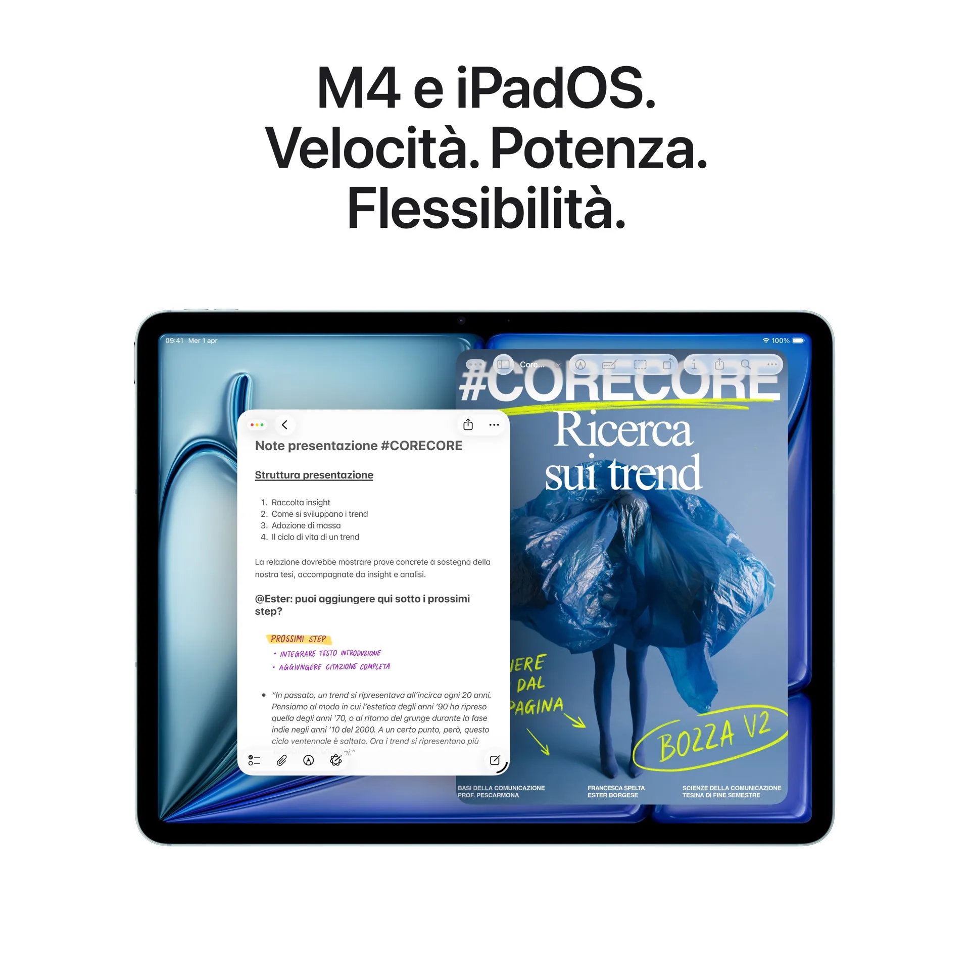 Apple MH9E4TYA - iPad Air 13" M4 128GB 5G Blau